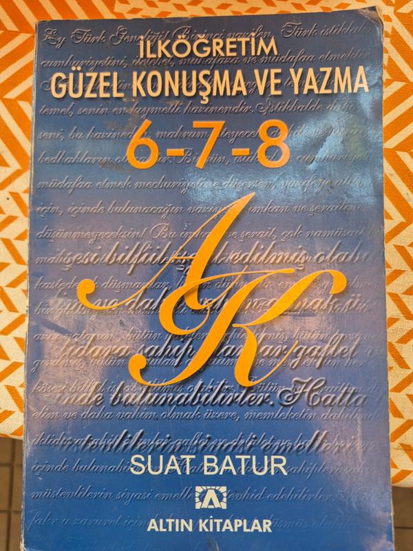İlköğretim güzel konuşma ve yazma 6.7.8 kapak görseli