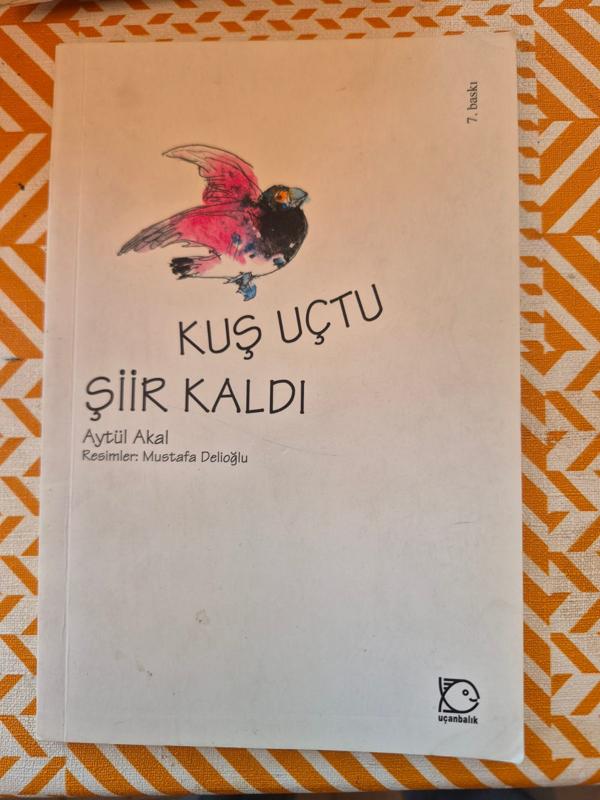 Kuş uctu şiir kaldı kapak görseli