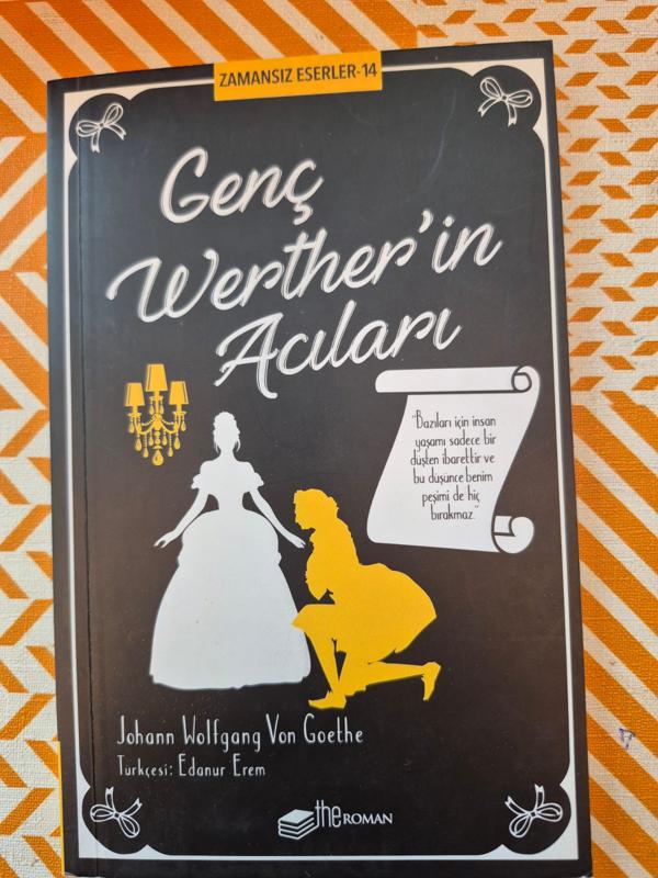 Genç werther in acıları kapak görseli